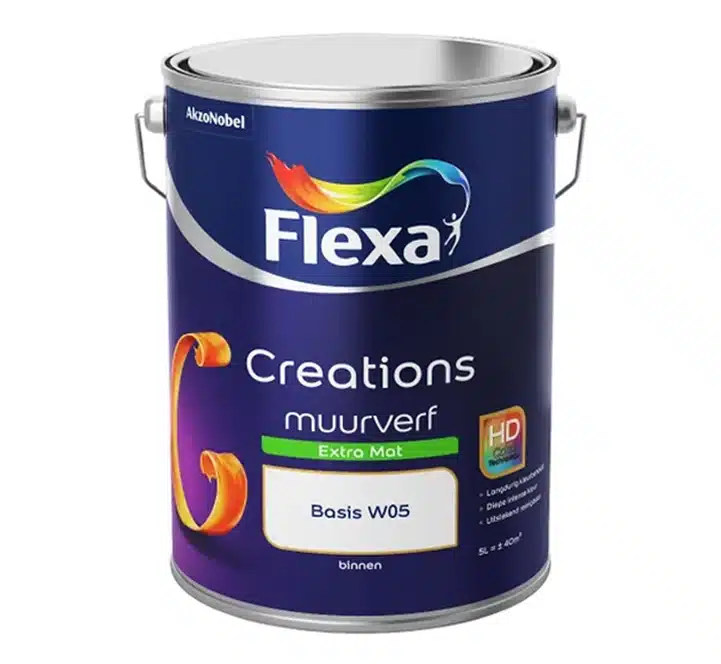 Flexa Creations Muurverf Extra Mat 5 liter W05