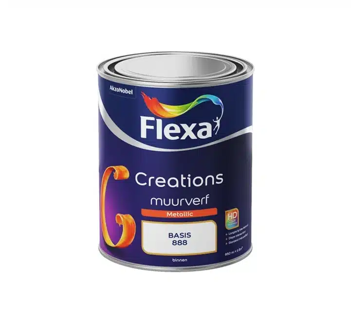 Flexa Creations Muurverf Metallic 1 liter
