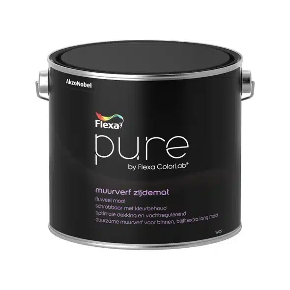 Flexa Pure Muurverf Zijdemat 2,5 liter