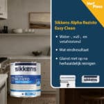 Sikkens Alpha Rezisto Easy Clean voordelen