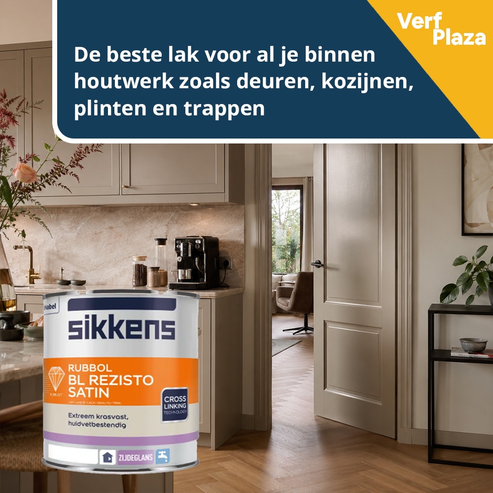 Sikkens Rubbol BL Rezisto Satin beste lak binnen