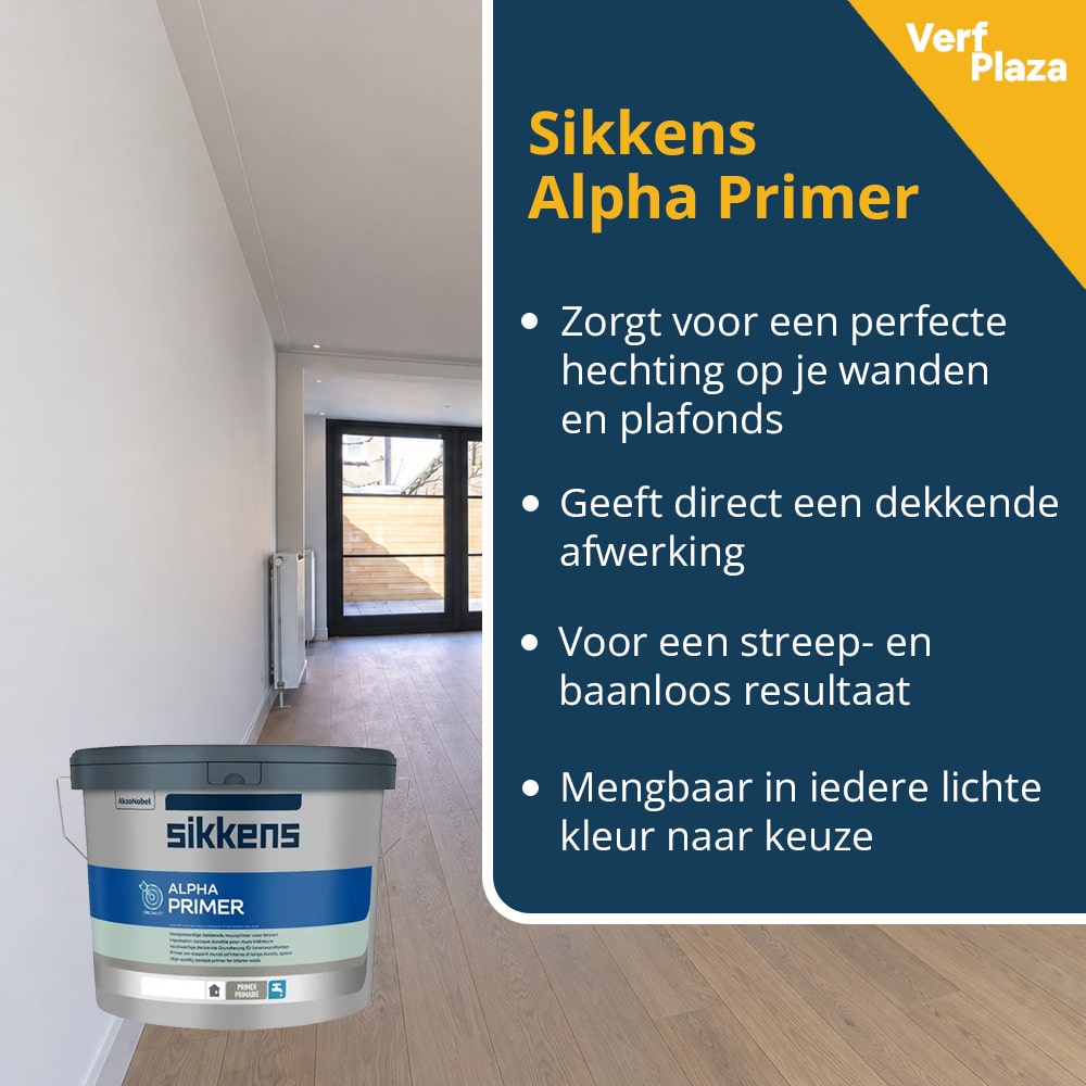 Sikkens Alpha Primer voordelen
