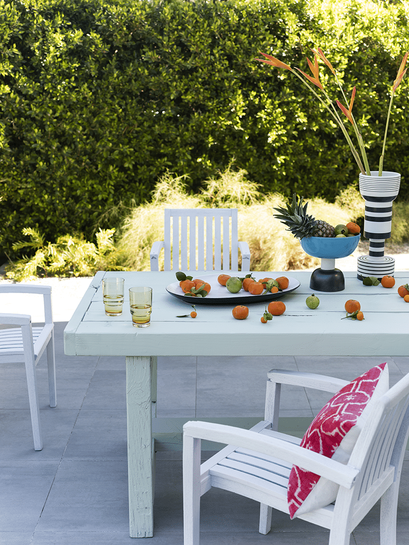 Farrow and Ball Palm voorbeeld