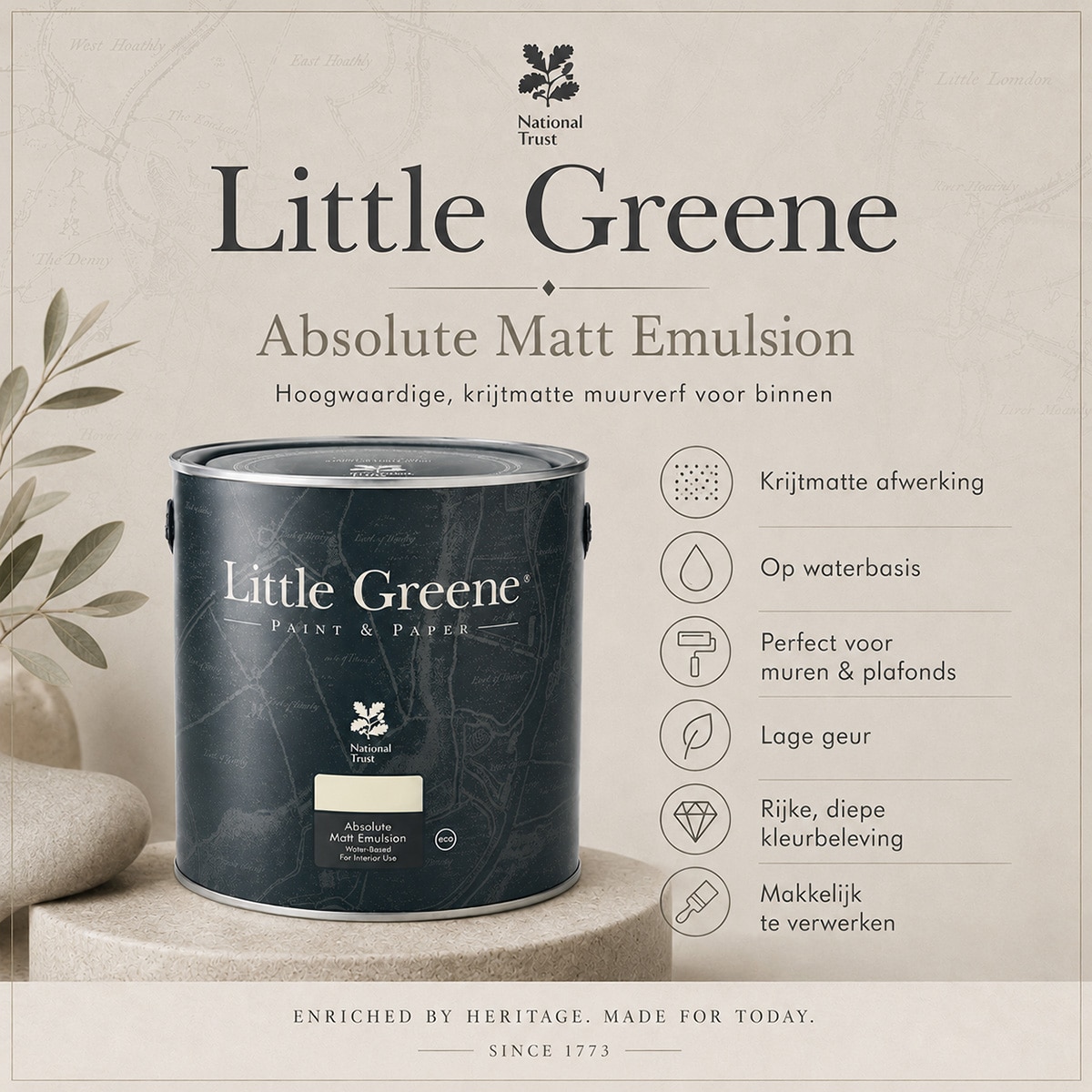 Little Greene Absolute Matt Emulsion USP’s