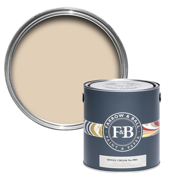 Farrow and Ball Single Cream No. 9901