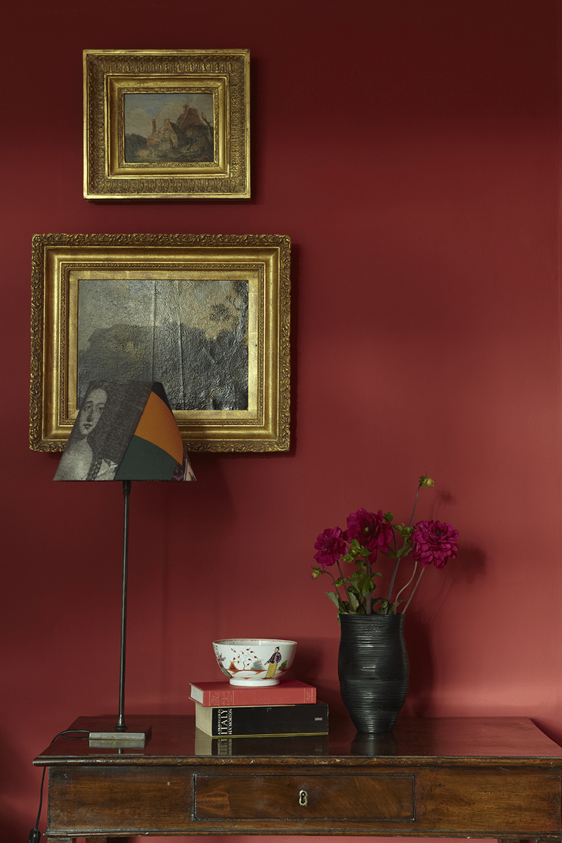 Rode Farrow and Ball kleuren