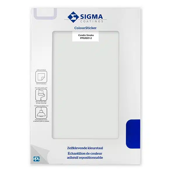 Sigma Colour Sticker – 1001 2 Candle Smoke