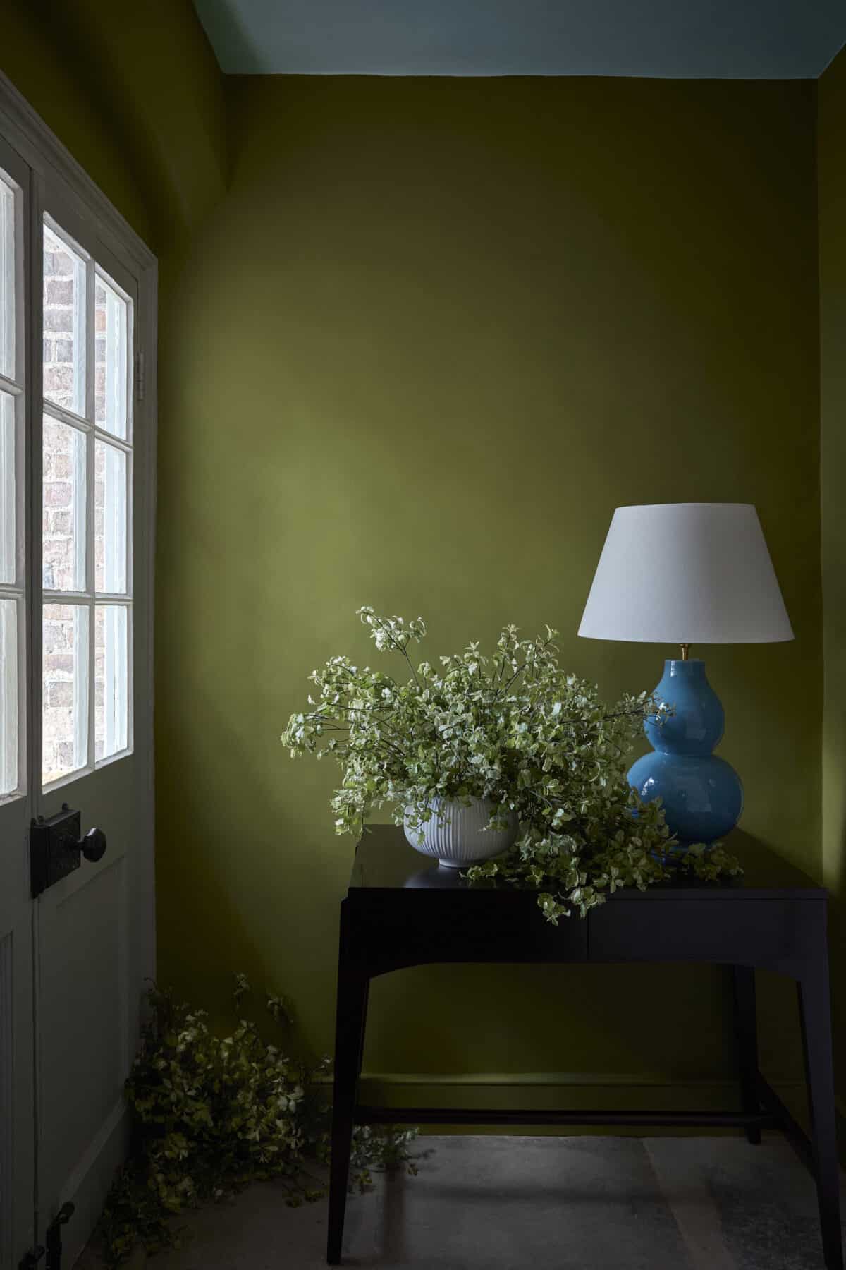 Little Green  Citrine 71, Sky Blue 103, Portland Stone Light 281