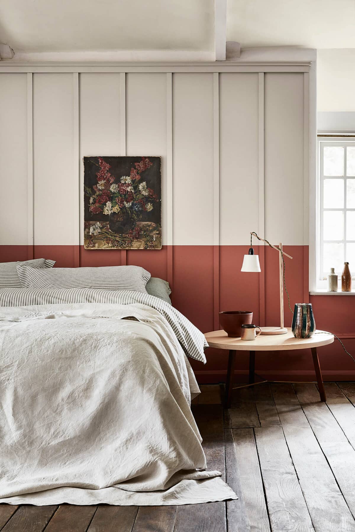 Little Green  French Grey 113, Tuscan Red 140