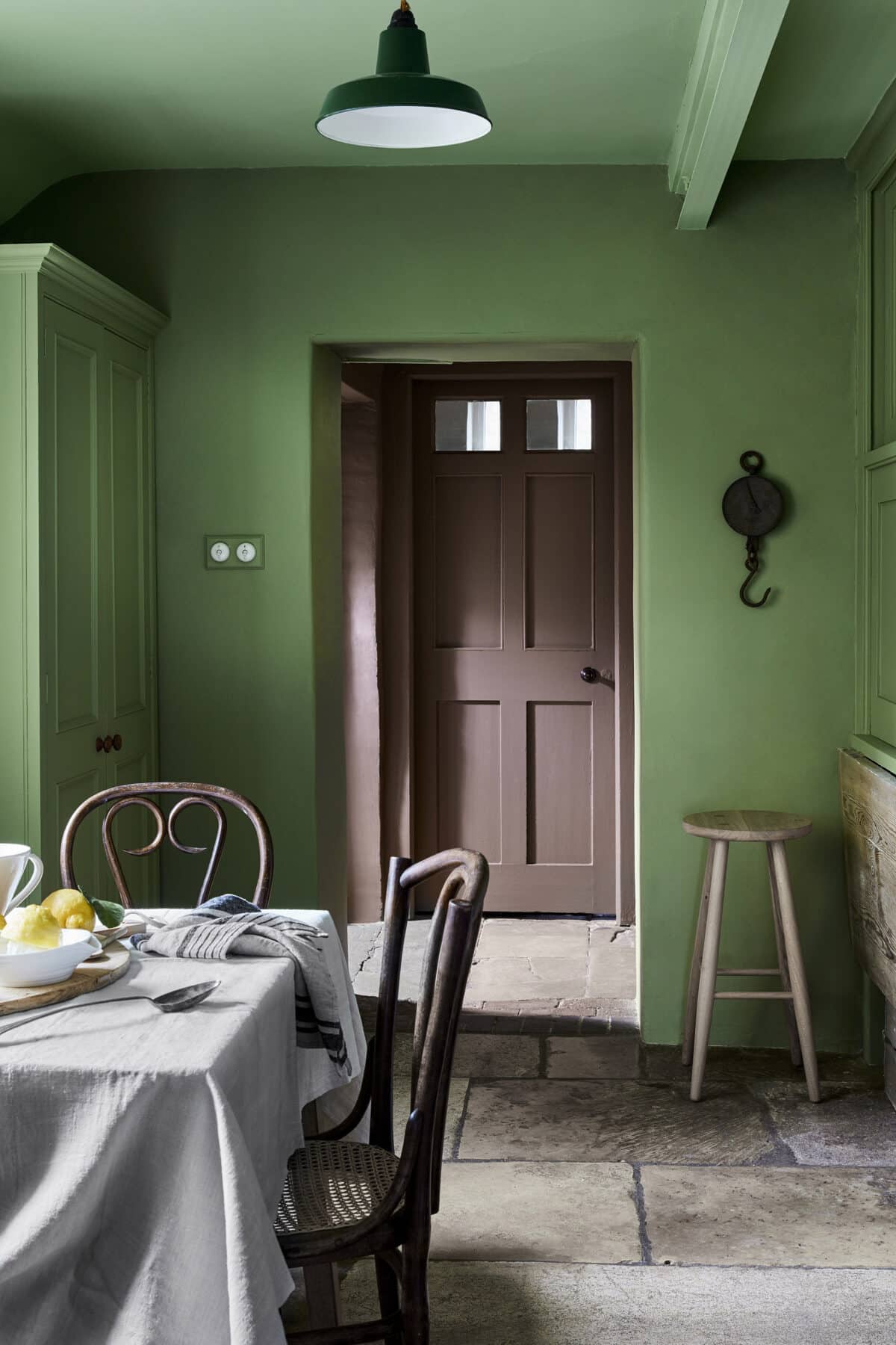 Little Green  Garden 86, Scullery 318, Pea Green 91