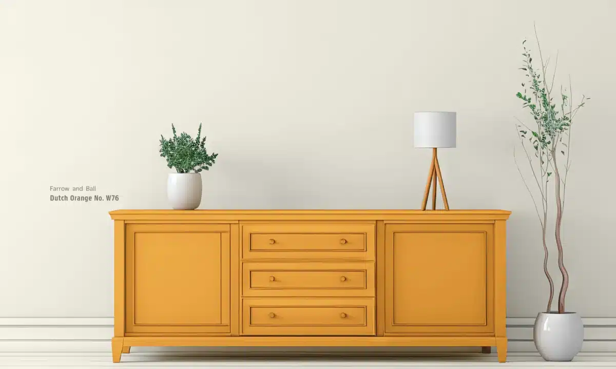 Oranje Farrow and Ball kleuren