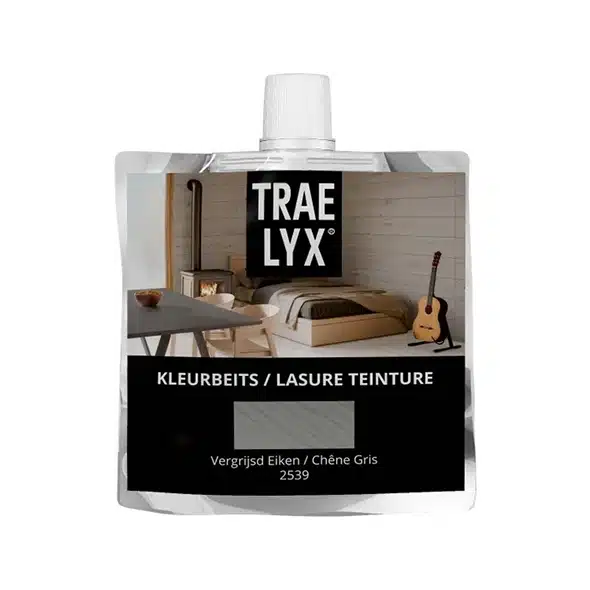 Trae Lyx Kleurbeits Tester Vergrijsd eiken