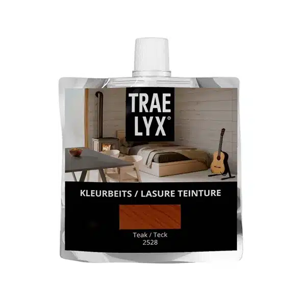 Trae Lyx Kleurbeits Tester teak
