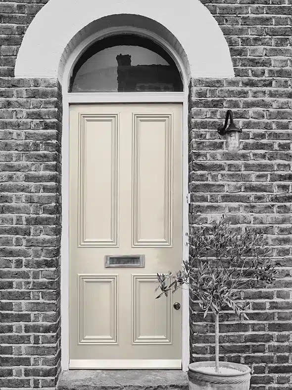 Mergelwit authentieke kleur voorbeeld