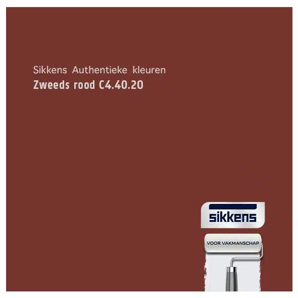 Sikkens Zweeds rood C4.40