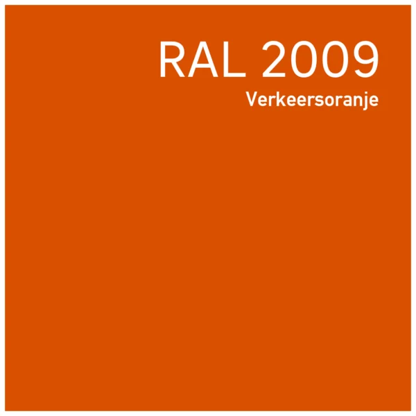 RAL 2009 Verkeersoranje