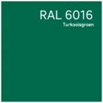 RAL 6016 Turkooisgroen