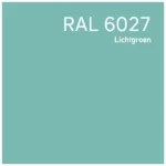 RAL 6027 Lichtgroen