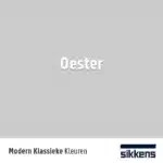 Kleur oester van Sikkens