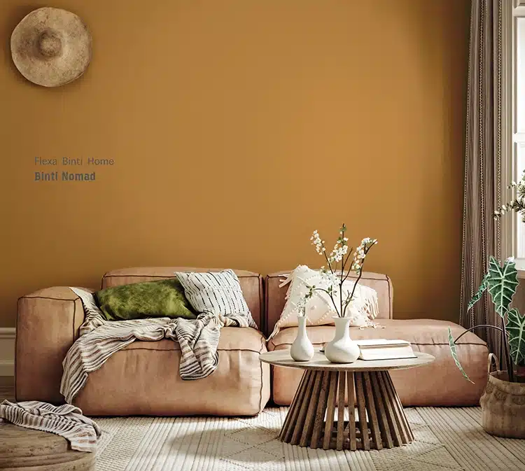 Flexa Binti Nomad kleur op de muur