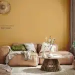 Binti Sunset kleur op de muur