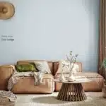 Fine indigo Flexa Pure voorbeeld muurverf