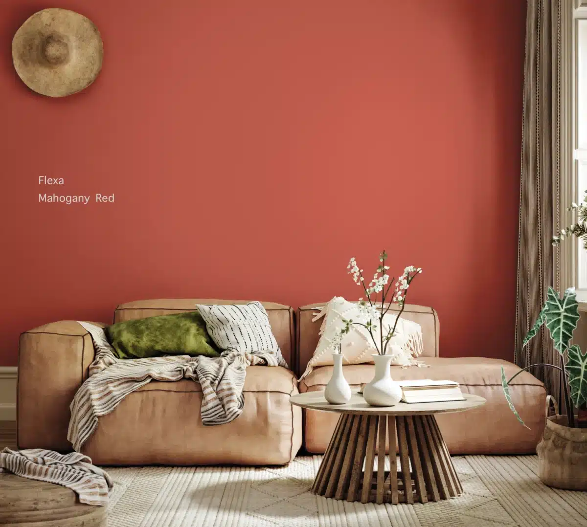 Flexa Mahogany Red