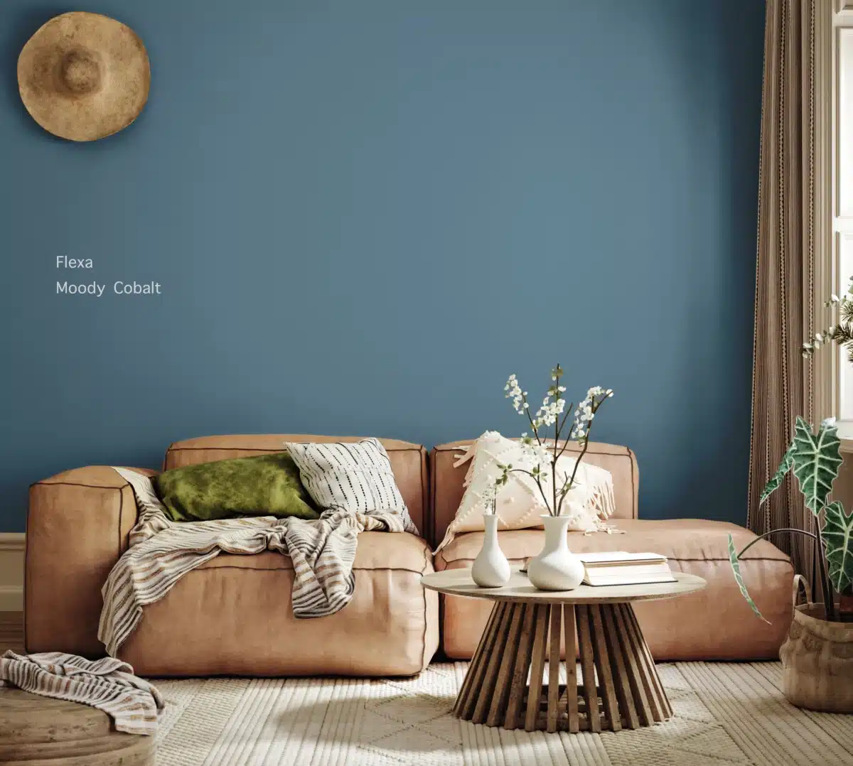Flexa kleur Moody Cobalt