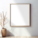 Kleur zien als voorbeeld op de muur