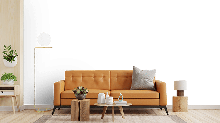 Kleur zien in een woonkamer