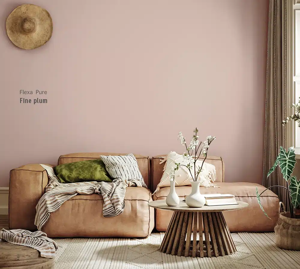 fine plum Flexa Pure