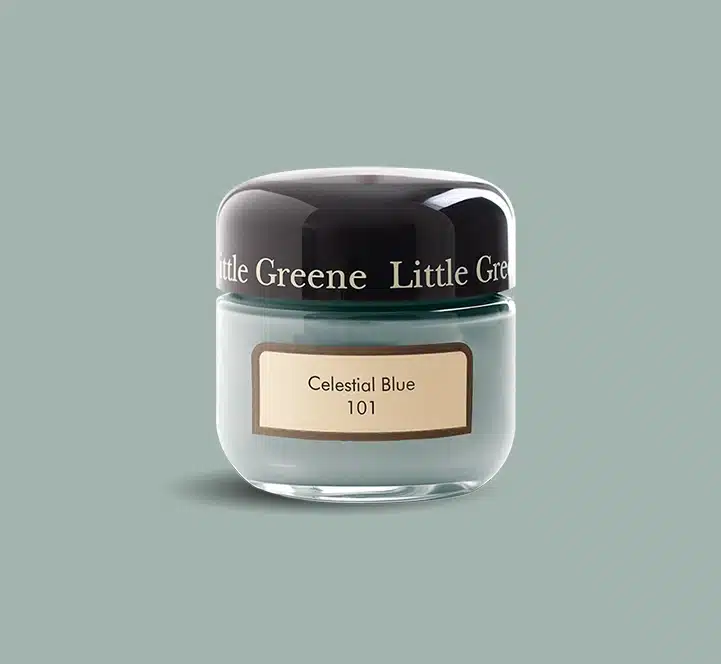 Celestial Blue Little Greene kleurtester