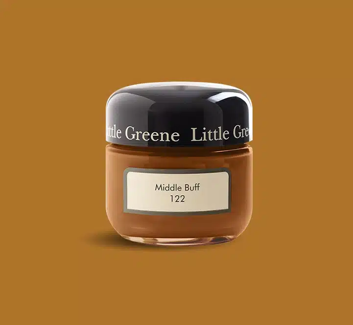 Middle Buff Little Greene kleurtester