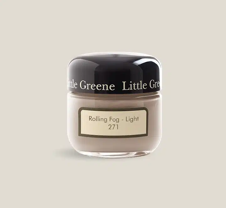 Rolling Fog Light Little Greene kleurtester
