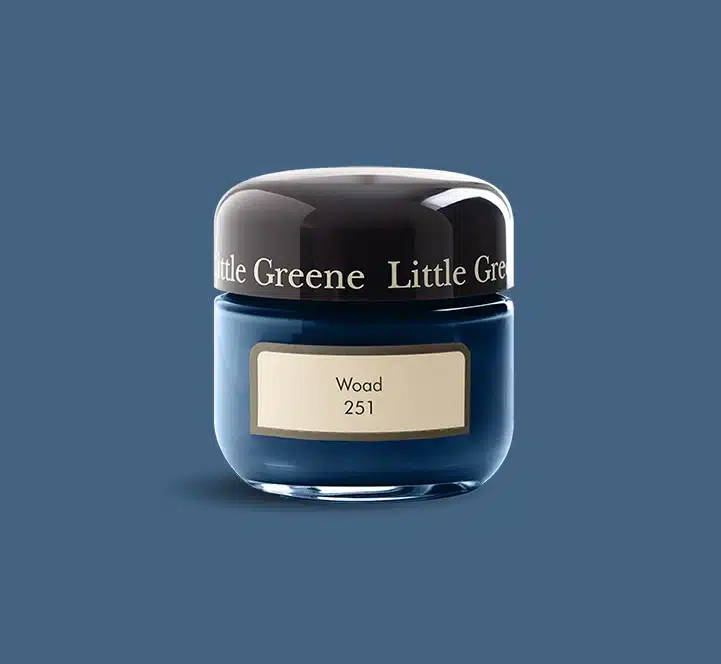 Woad Little Greene kleurtester