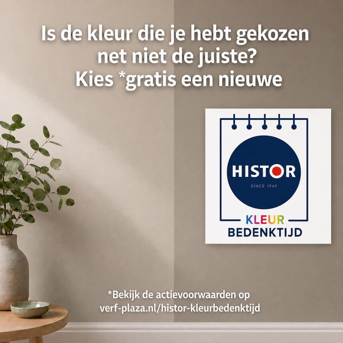 Histor kleurbedenktijd