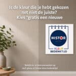 Histor kleurbedenktijd
